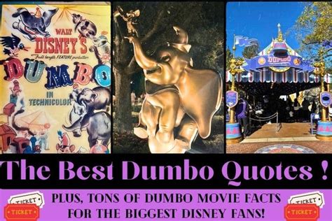 67+ Best Dumbo Quotes & Tons Of Dumbo Movie Facts For Disney Fans!