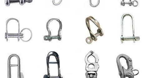 TYPES OF SHACKLES