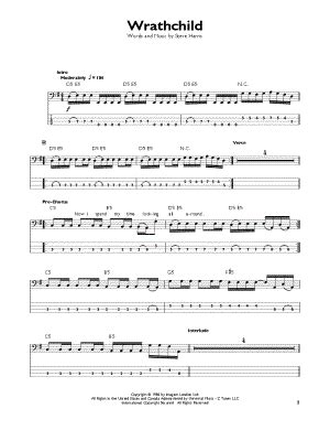 Green Day "Longview" Bass Tab in E Major - Download & Print - SKU: MN0052746