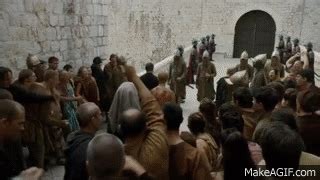 Game of Thrones 5x10 - Cersei's Walk of Shame on Make a GIF