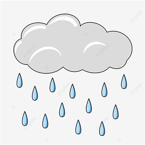 Rainy Clouds PNG Transparent, Rainy Day Raining Gray Clouds Clip Art, Rain, Gray, Clouds PNG ...