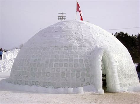 Now that's an igloo!!!! - Snow Forts