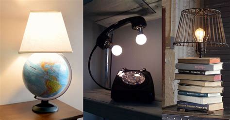 HomelySmart | 15 DIY Lamps From Recycled Materials - HomelySmart