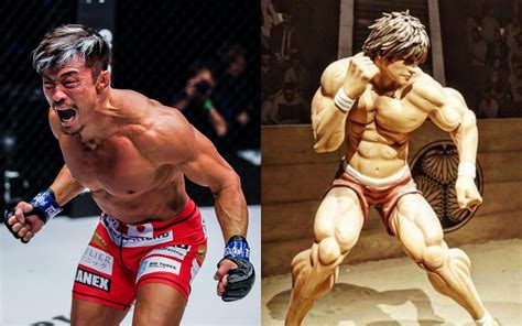 ONE Championship: Yoshihiro Akiyama poses as anime character Baki Hanma