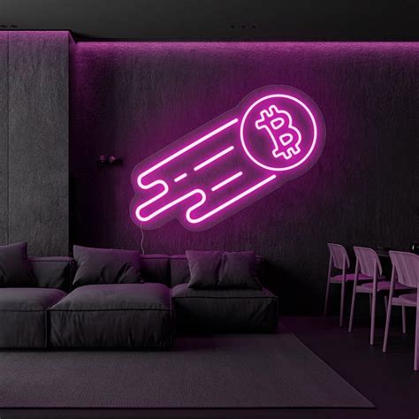 Bitcoin Neon Sign Bitcoin Sign Bedroom Neon Sign Wall - Etsy