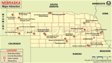 Map Of Nebraska State Parks - Draw A Topographic Map