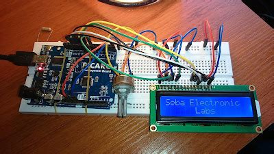 Seba Electronic Labs: [Arduino 09] Conectar pantalla LCD 2x16 (1602A ...