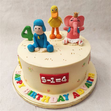 Pocoyo Birthday Cake | Pato Cake | Elly Pocoyo Cake – Liliyum ...