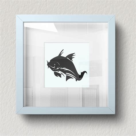 Catfish Silhouette SVG File for Cricut, Silhouette, and Laser Machines