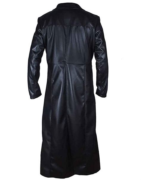 Undertaker Black Leather Coat | WWE Undertaker Coat | Ujackets.com