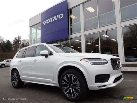 2020 Crystal White Metallic Volvo XC90 T5 AWD Momentum #137633474 Photo ...