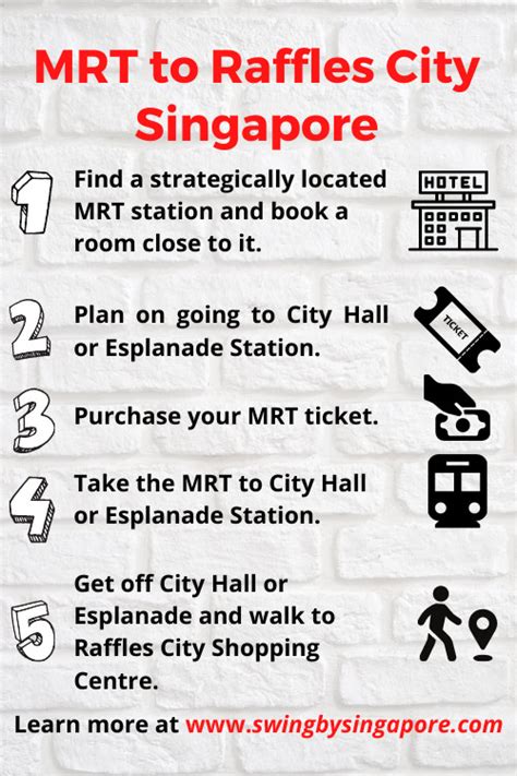 How to get to Raffles City Singapore by MRT? COMPLETE GUIDE