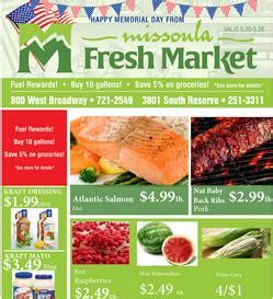 Missoula Fresh Market Weekly Ad Specials