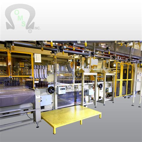 Low Level Infeed Bulk Palletizing Machines - OMS