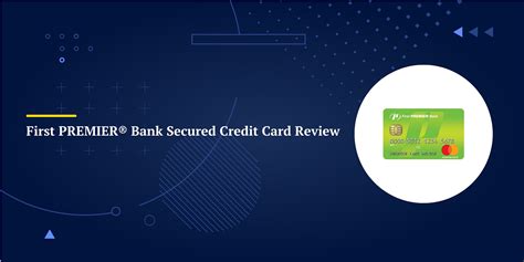 First PREMIER® Bank Secured Credit Card Review (2023)