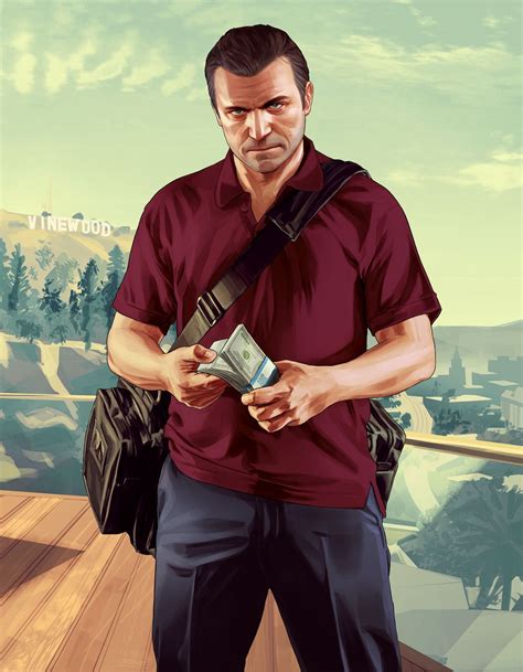 Michael De Santa GTA Wallpapers - Wallpaper Cave