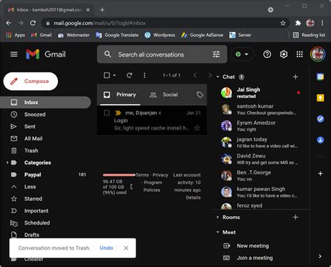 How to Turn on Dark Mode for Gmail (or Chrome)? | Gear Up Windows