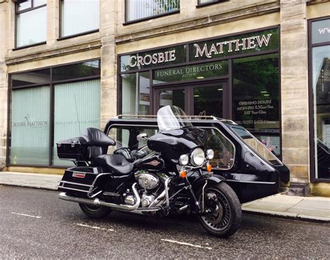 Motorcycle Hearse – Crosbie Matthew Funeral Service