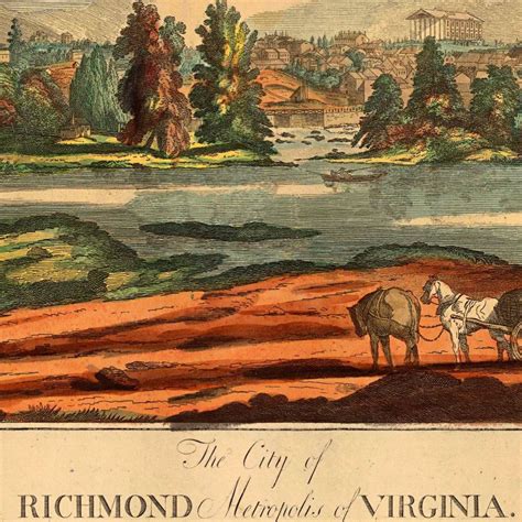 Old Map of Virginia, close-up Old Map, Antique Maps, Historical Maps ...