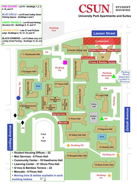 Move-in 2023 parking information | CSU Northridge