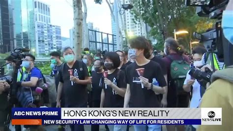 Hong Kong’s reality under new national security law | ABC News' Britt Clennett reports on the ...