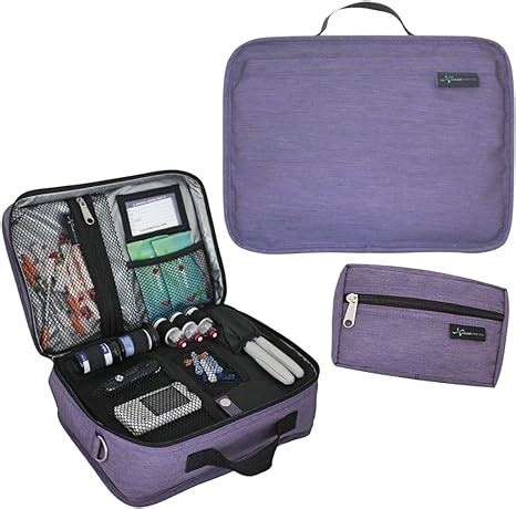 Amazon.com: Sugar Medical Insulated Diabetes Travel Bag | Diabetes Supply Case | Diabetic Care ...