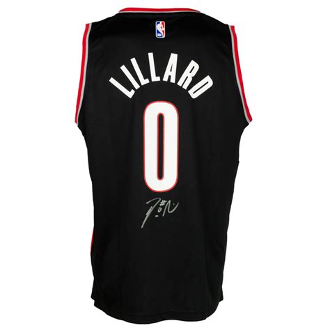 Damian Lillard Signed Trail Blazers Fanatics Jersey (JSA & Lillard ...