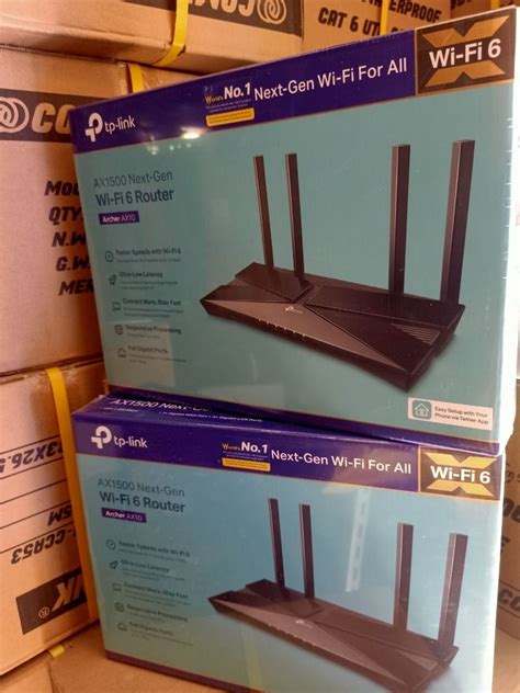 Tplink wifi 6 router, Computers & Tech, Parts & Accessories, Networking on Carousell