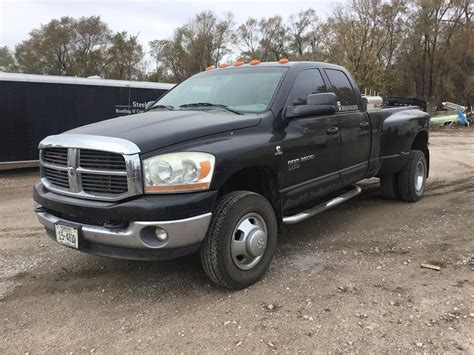 2006 Dodge RAM 3500 4x4 Crew Cab Dually Pickup BigIron Auctions