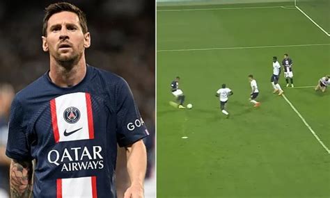 Lionel Messi receives a standing ovation from Toulouse fans after ...