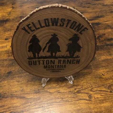 Yellowstone Plaque Yellowstone Merchandise Yellowstone - Etsy UK