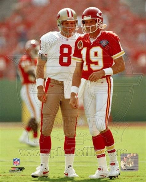 Joe Montana, Kansas City Chiefs & Steve Young, San Francisco 49ers | Nfl football 49ers, Nfl ...