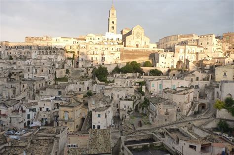 The Town of Matera in the Basilicata Region