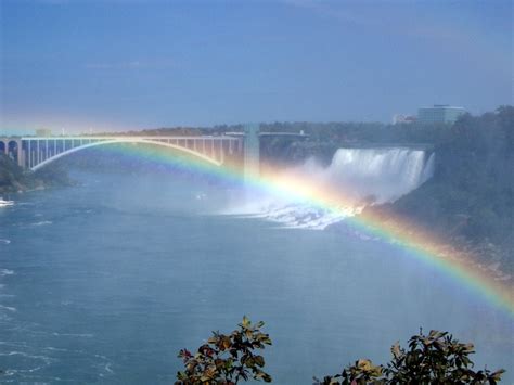 Canada: Rainbow Bridge from Canada to USA | Beautiful places, Vacation ...