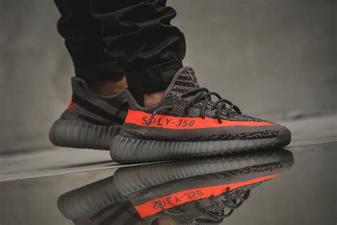 adidas Yeezy Boost 350 V2 Beluga Solar Red - Sneaker Bar Detroit