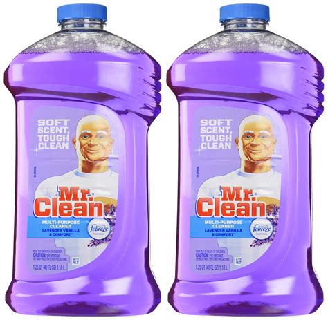 Amazon.com: Mr Clean with Febreze Fresh Scent Multipurpose Liquid, Lavender Vanilla & Comfort ...