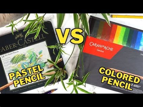 Pastel Pencil VS Colored Pencil | What are their most significant differences? : r/ColoredPencils