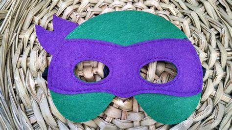 Ninja Turtle Inspired Mask Purple Donatello - Etsy