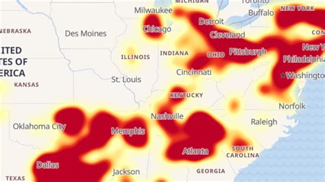 Verizon Wireless customers experiencing service outages in Ohio, across ...