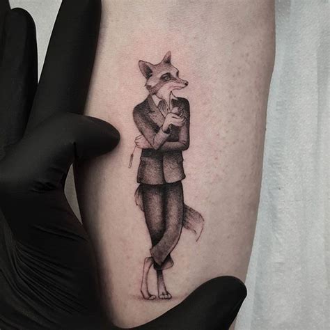 Fantastic Mr. Fox!! smalltattoo smalltattoos tinytattoo tattooart ...