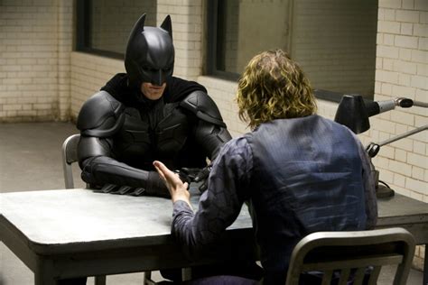 32 Pictures of the interrogation scene from The Dark Knight