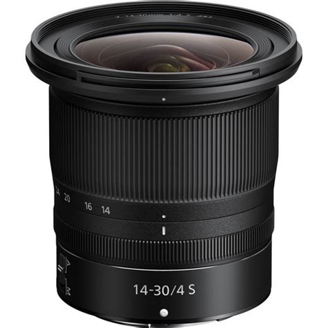 Nikon NIKKOR Z 14-30mm f/4 S Full Frame Wide Zoom Lens for Z-Mount Mirrorless 20070 | BuyDig.com