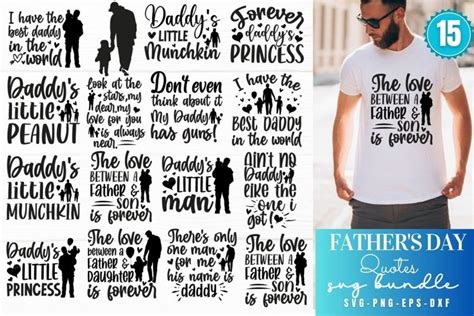 Father's Day Quotes SVG bundle, Father's Day SVG Bundle