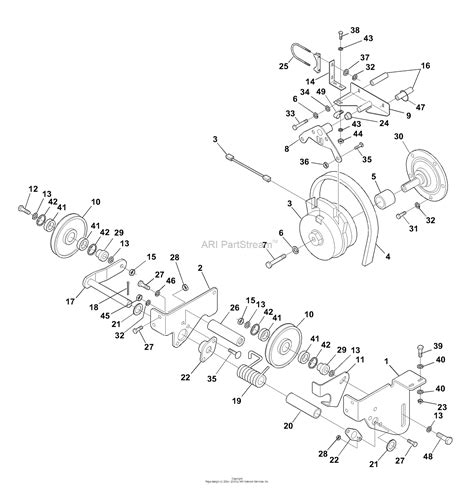 Bobcat zero turn drive belt diagram