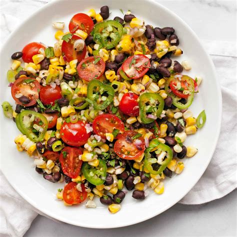 Grilled Corn Tomato Salad with Lime Vinaigrette | Last Ingredient