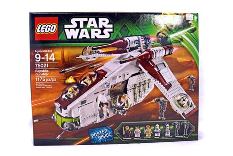 Republic Gunship - LEGO set #75021-1 (NISB) (Building Sets > Star Wars > Episode II)