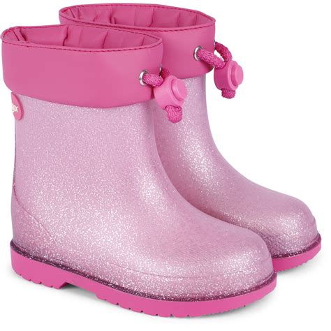 Igor Girls Rain Boots in Two-Tone Pink - BAMBINIFASHION.COM | BAMBINIFASHION.COM