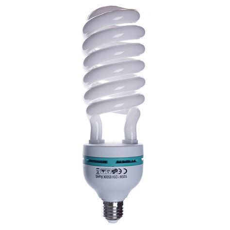 2 Pack 105 Watt | Fluorescent Full Spectrum 6500K Daylight Balanced Light Bulb | eFavorMart