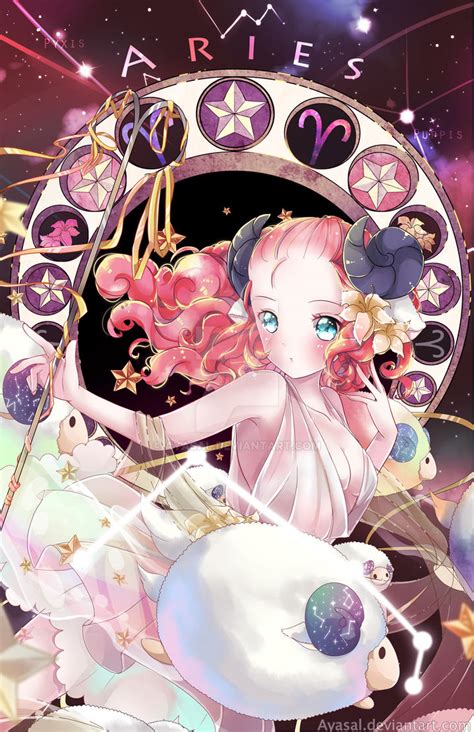 Aries [Zodiacal Constellations] by Ayasal on DeviantArt