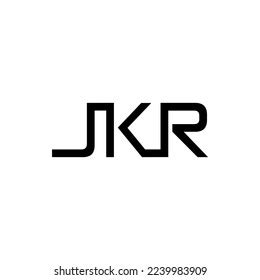 Letter Jkr Monogram Logo Design Stock Vector (Royalty Free) 2239983909 | Shutterstock